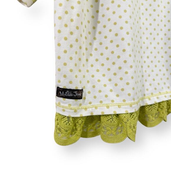 Matilda Jane Make Believe Put on a Show Cookie Dress 8 Library Book Pants 6 - Picture 15 of 15